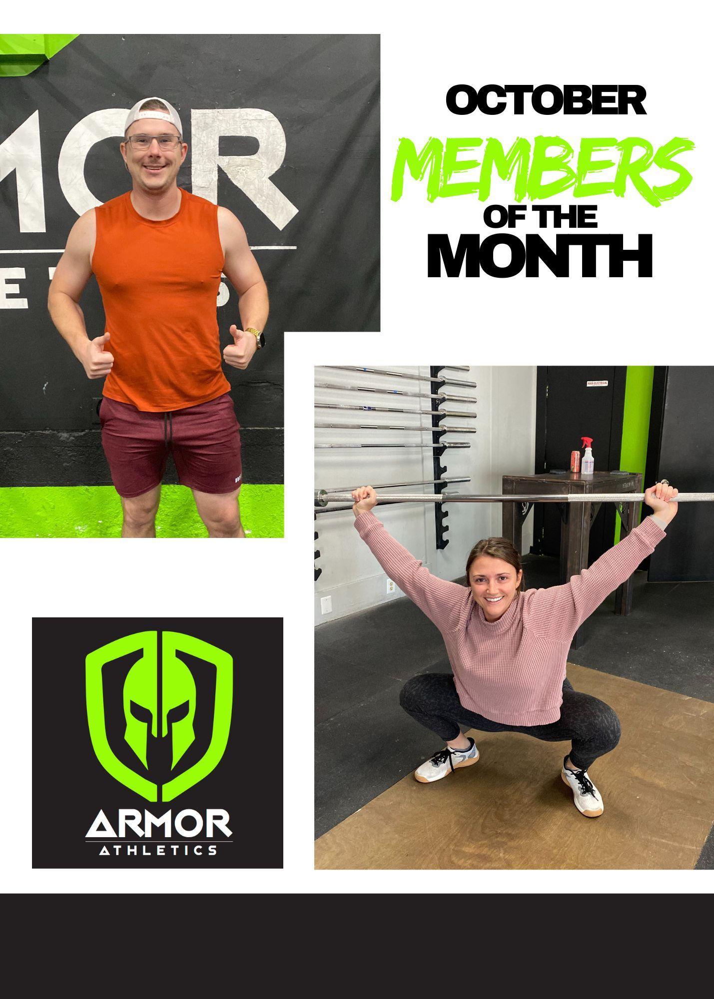 October Members of the Month