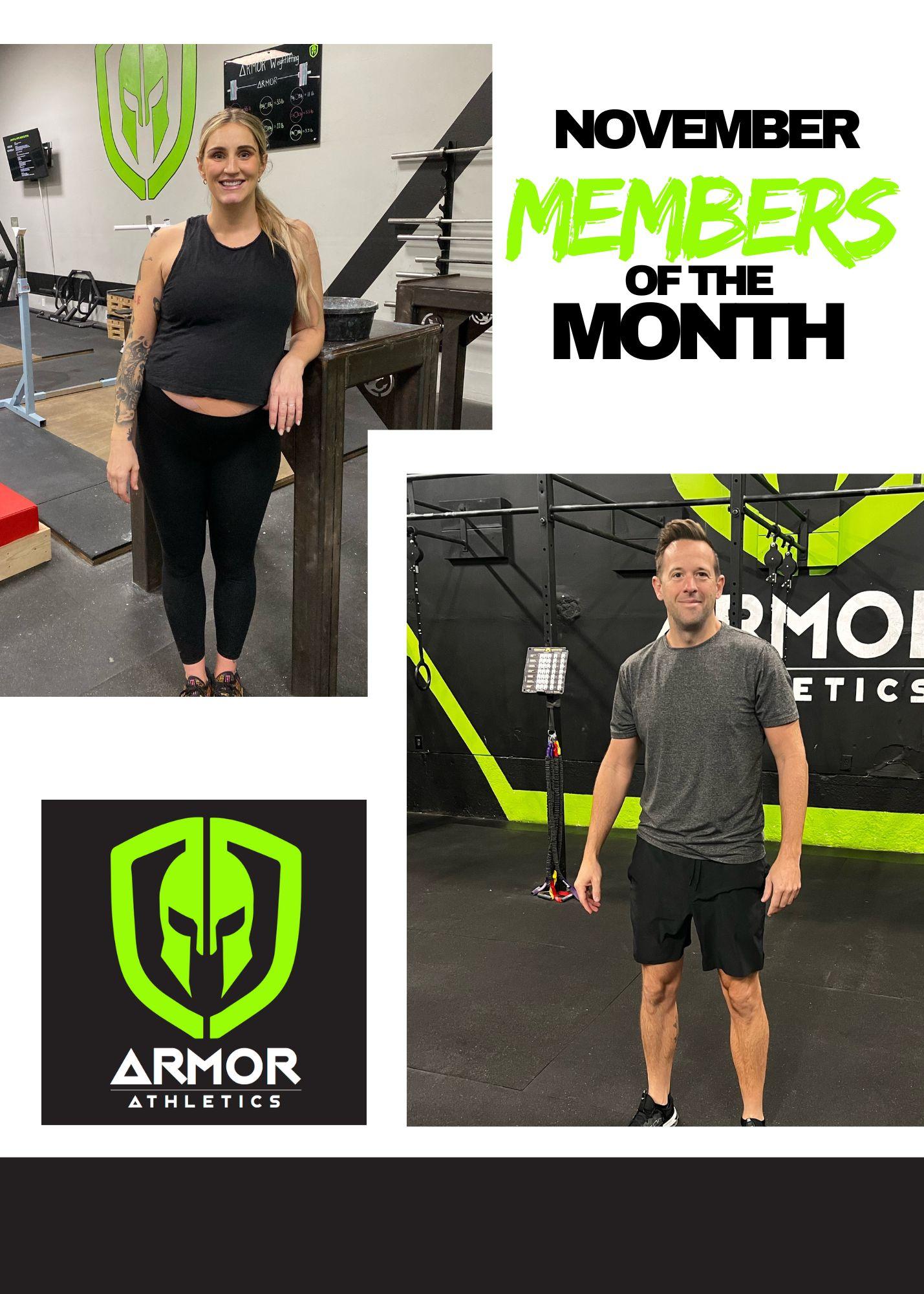 November Members of the Month