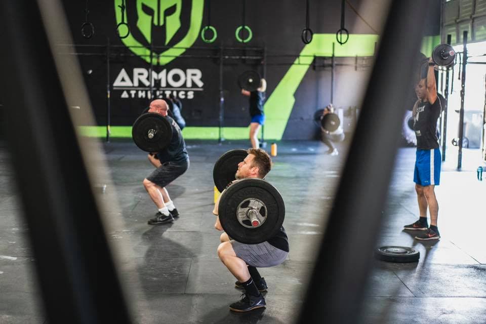 A coached class in session at Armor Athletics