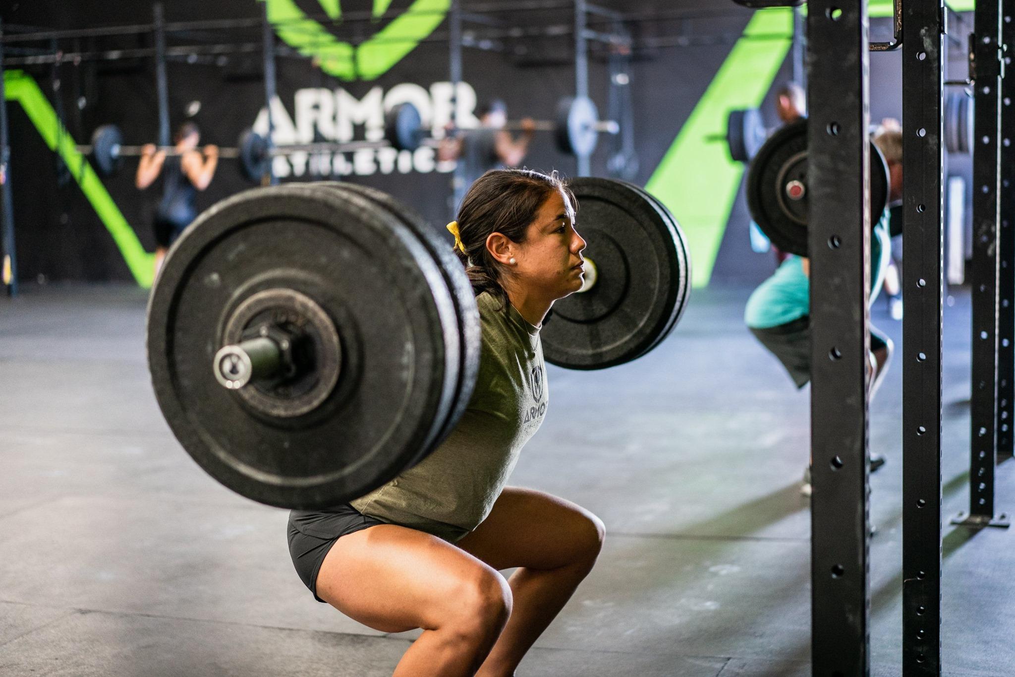Armor Athletics member celebrating